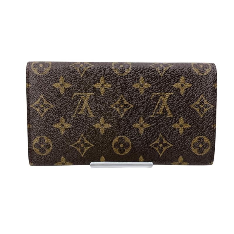 Louis Vuitton M61215 Monogram Long Wallet Porte Tresor International Long