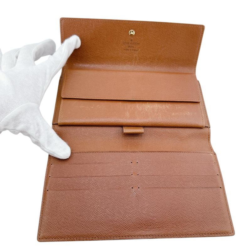 Louis Vuitton M61215 Monogram Long Wallet Porte Tresor International Long