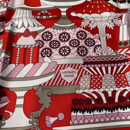 HERMES Women's Carre 90 La Patisserie-francaise