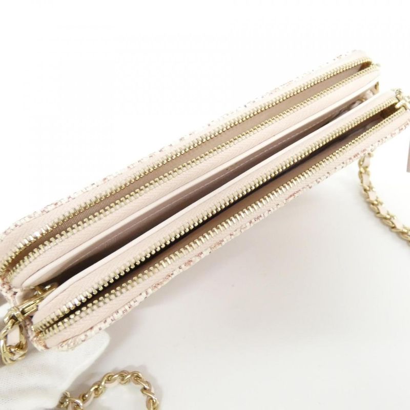 CHANEL Deville Line 84415 Chain Wallet