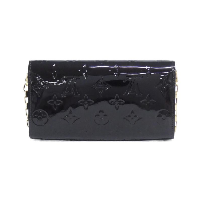 Louis Vuitton Vernis Portefeuille Sarah Chain M90088 Chain Wallet
