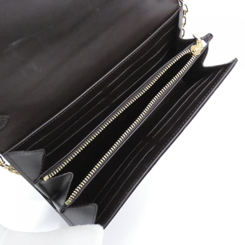 Louis Vuitton Vernis Portefeuille Sarah Chain M90088 Chain Wallet