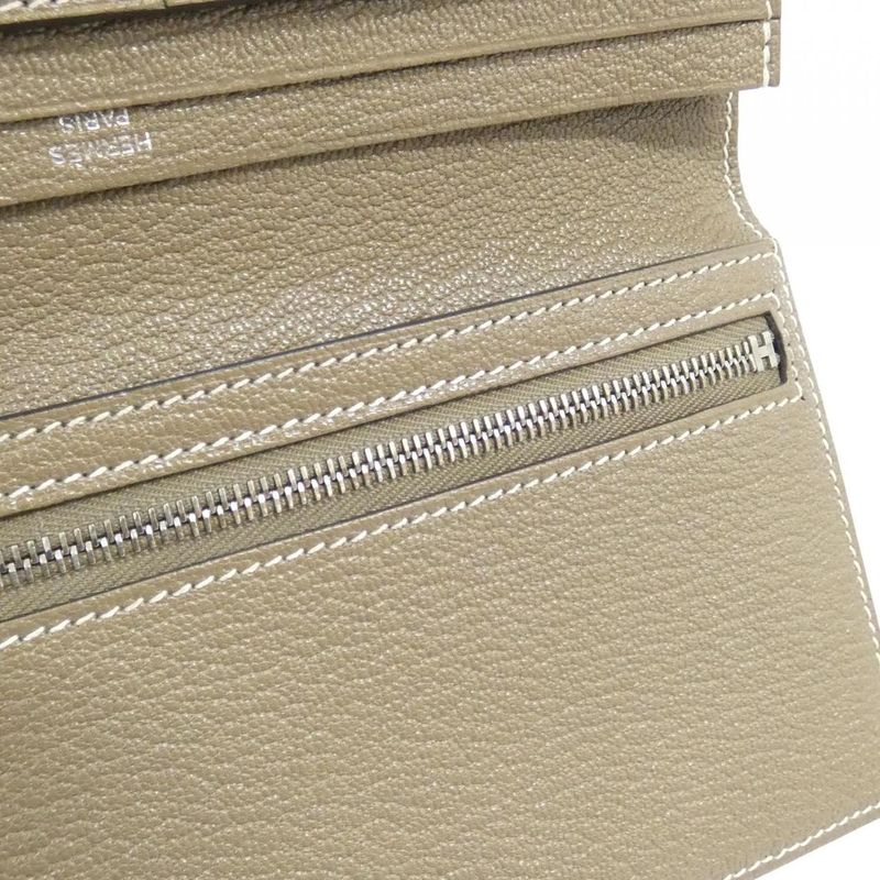 HERMES Bearn Soufflé 039078ck Wallet