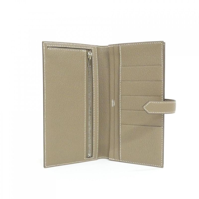 HERMES Bearn Soufflé 039078ck Wallet