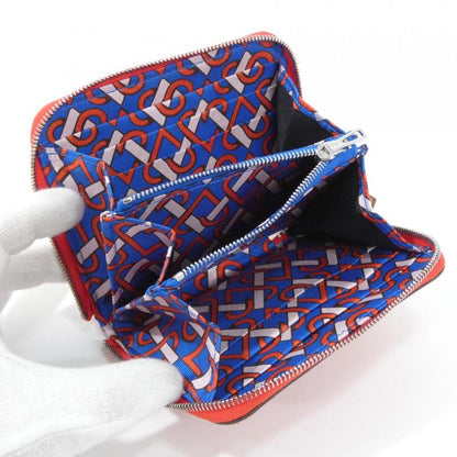 HERMES Coeur ET Rubans Silk In Compact 087112ck Wallet