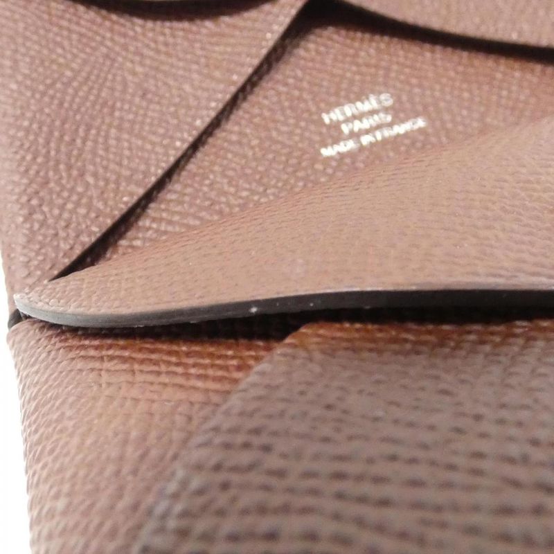 HERMES Calvi Duo 083035ck Coin Case