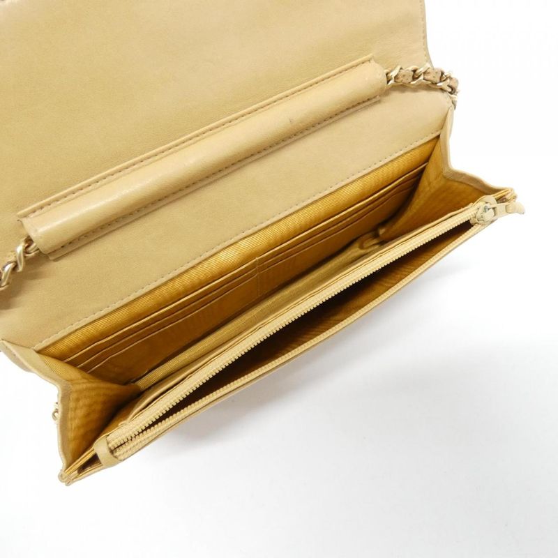 Vintage CHANEL Timeless CC Line 13509 Chain Wallet