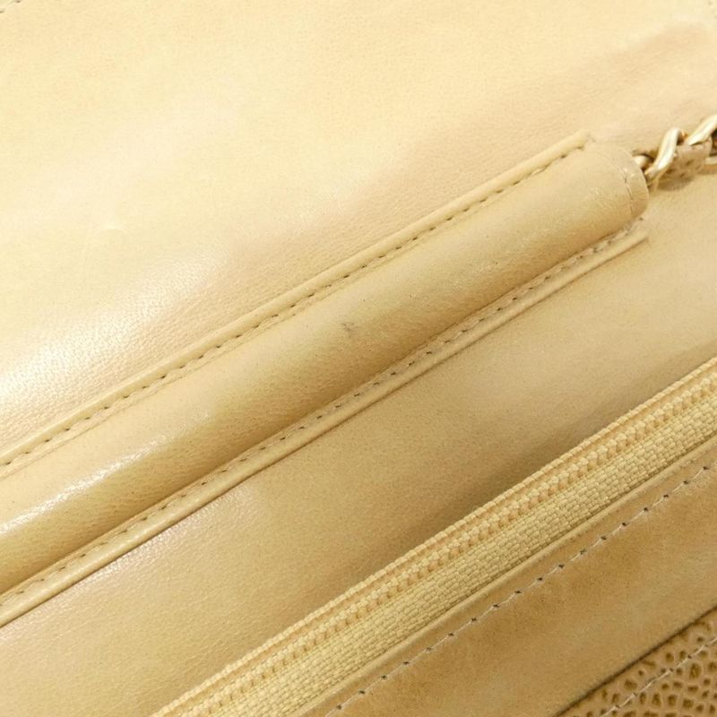 Vintage CHANEL Timeless CC Line 13509 Chain Wallet