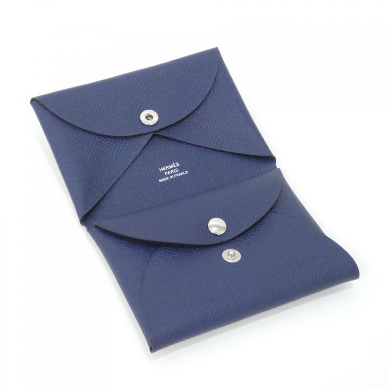 HERMES Calvi Duo 083035ck Coin Case