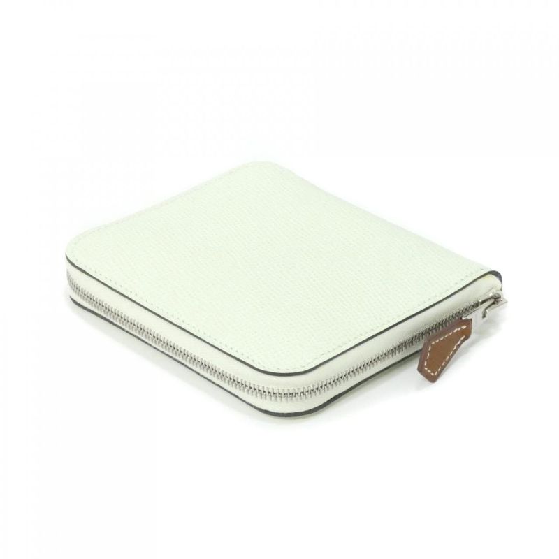 HERMES Collier DE Chien Silk In Compact 067389ck Wallet