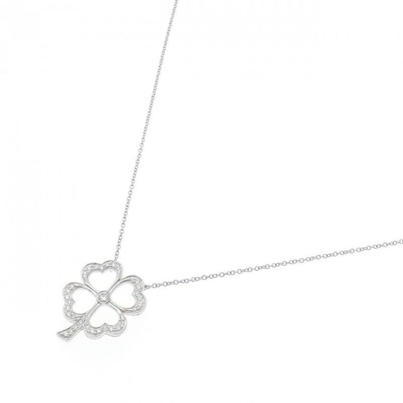 Tiffany & Co Fo-leaf Clover Necklace