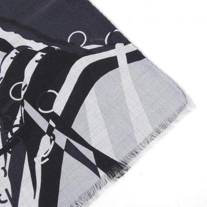 Hermes Rodeo Noir Stole