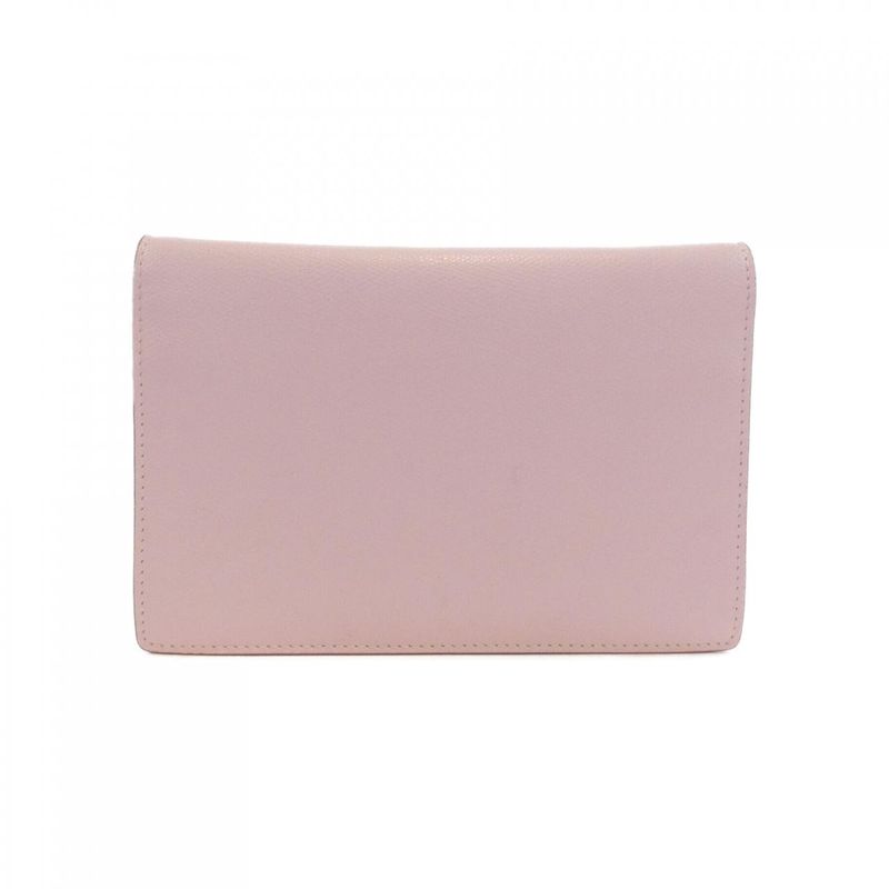 FENDI F IS FENDI 8bs006 A18B Chain Wallet