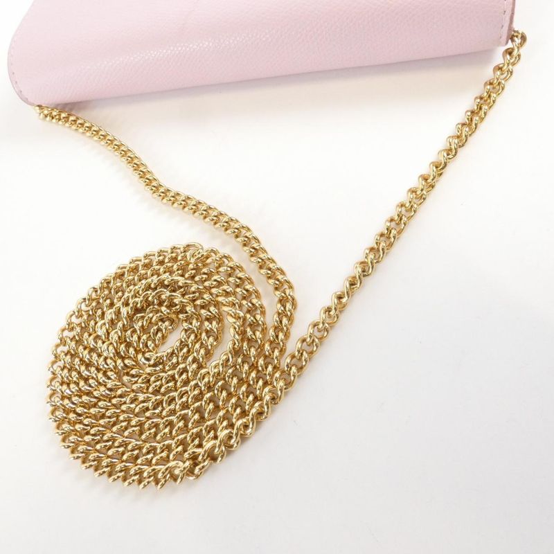 FENDI F IS FENDI 8bs006 A18B Chain Wallet