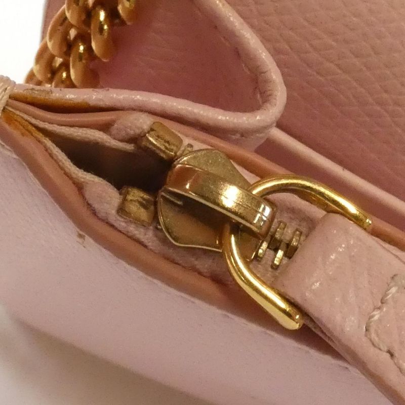 FENDI F IS FENDI 8bs006 A18B Chain Wallet