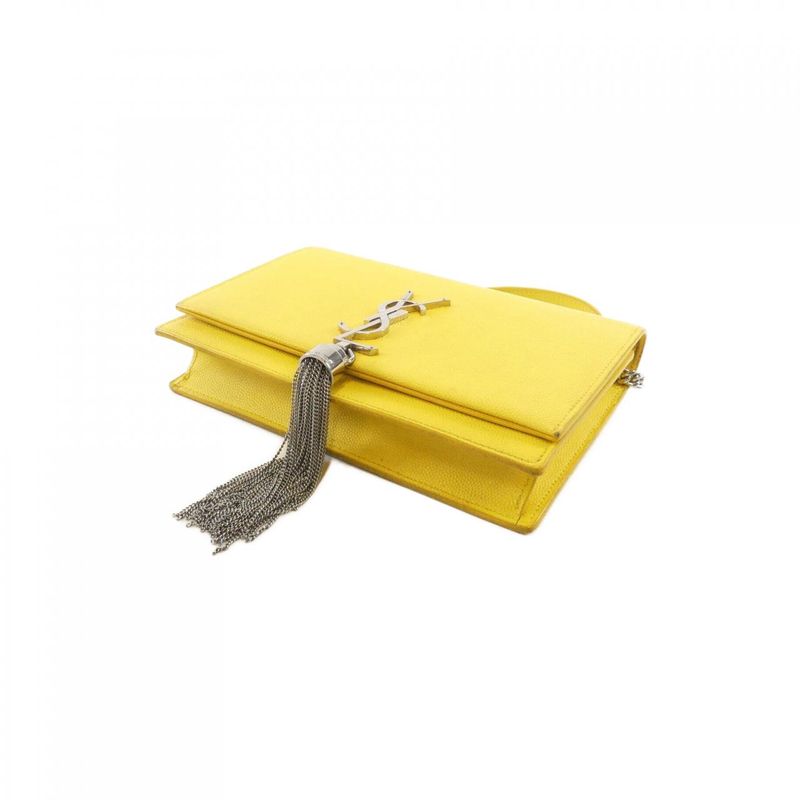 Saint Laurent 452159 Bow0n Chain Wallet