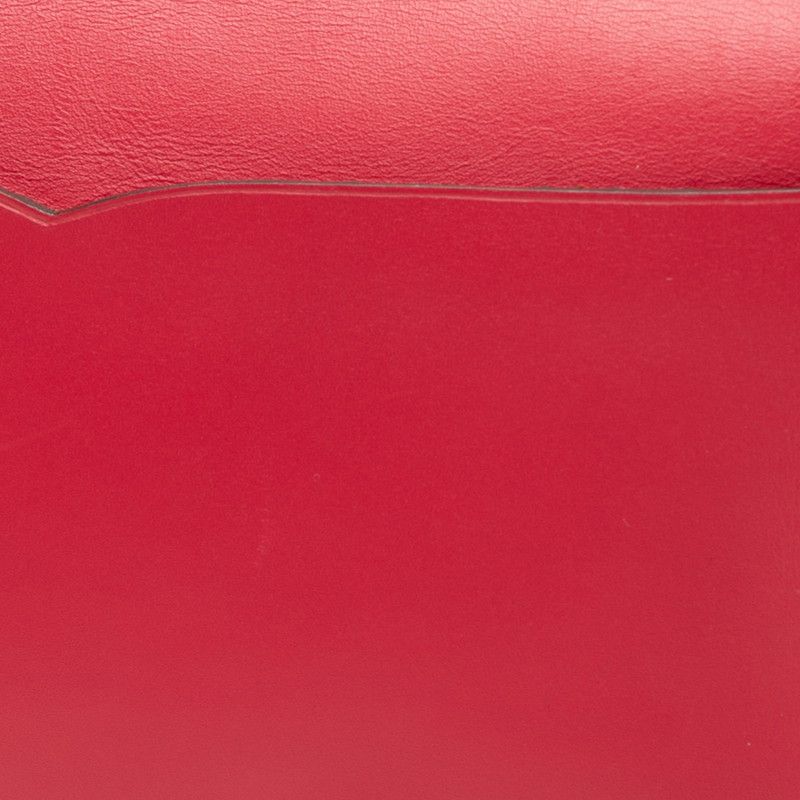 LOEWE Anagram Ines Crossbody Shoulder Bag Pink Orange Leather Women's LOEWE
