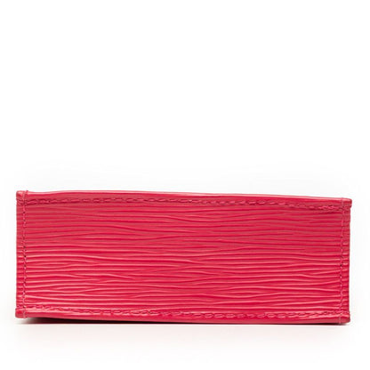 Louis Vuitton Epi Petite Sac Plastic Handbag Shoulder Bag 2WAY M80168 Rose