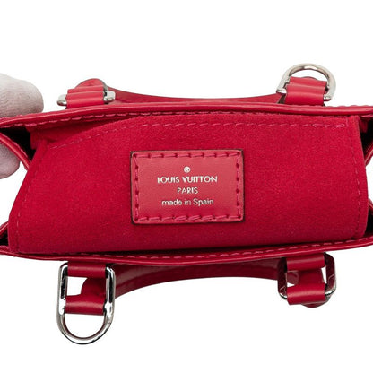 Louis Vuitton Epi Petite Sac Plastic Handbag Shoulder Bag 2WAY M80168 Rose