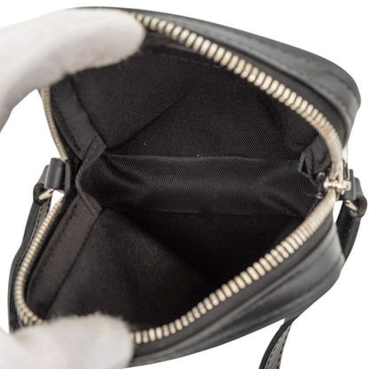 Louis Vuitton Epi Danube PM M55120 Black Yellow Leather Ladies Louis Vuitton