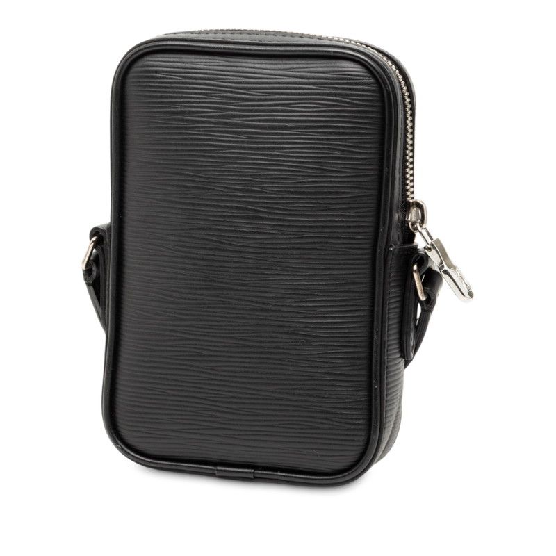 Louis Vuitton Epi Danube PM M55120 Black Yellow Leather Ladies Louis Vuitton
