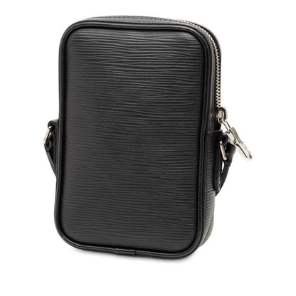 Louis Vuitton Epi Danube PM M55120 Black Yellow Leather Ladies Louis Vuitton