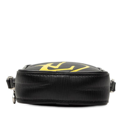 Louis Vuitton Epi Danube PM M55120 Black Yellow Leather Ladies Louis Vuitton