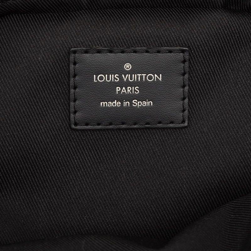 Louis Vuitton Epi Danube PM M55120 Black Yellow Leather Ladies Louis Vuitton