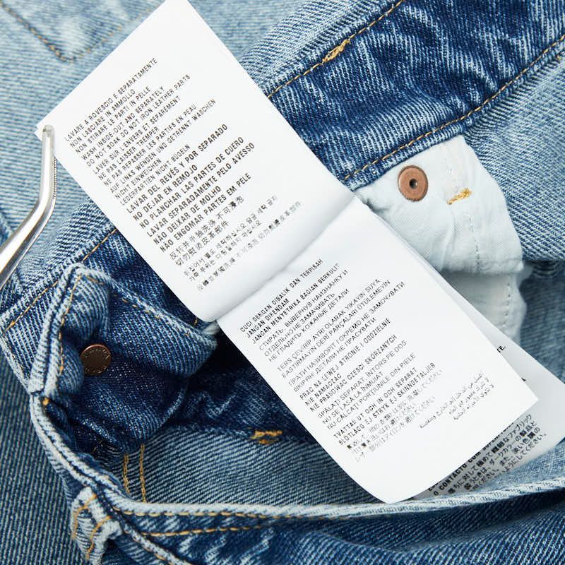 PRADA 25SS Denim Bib Overalls Mini Dress Skirt Size 36 Gfa132 Indigo Blue