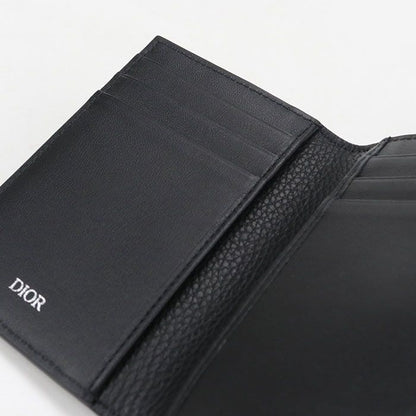 DIOR Bifold Card Holder Saddle 2adch16 Card Scarf Men's