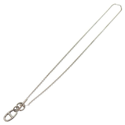 HERMES Chaine D'ancre Amulet Necklace Pendant Chain Silver - Sv925