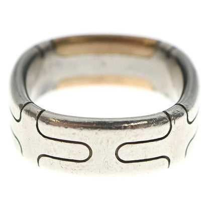Hermes Square Combination Star-Ring 58 Silver Bronze