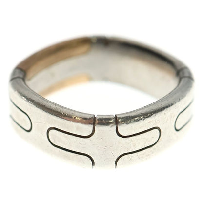 Hermes Square Combination Star-Ring 58 Silver Bronze
