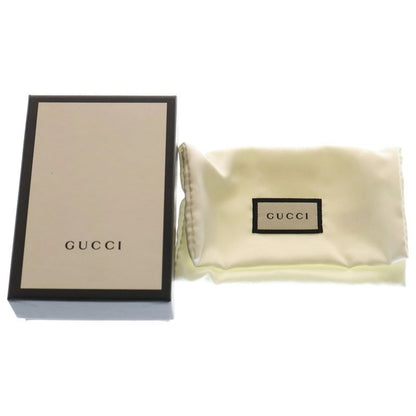 GUCCI Ggmarmont Leather Compact 6 Key Case Black 466118