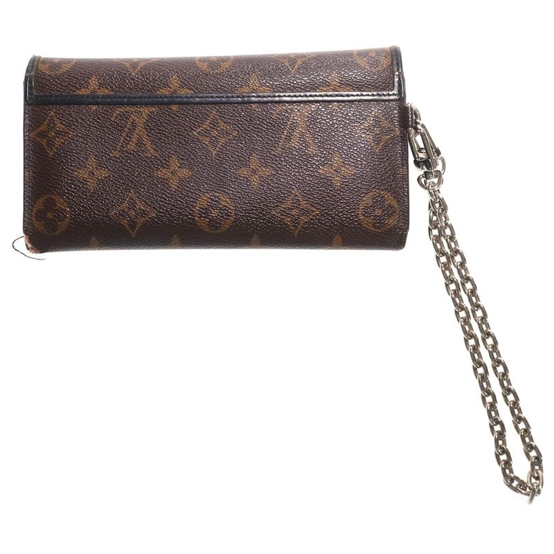 Louis Vuitton Portefeuille Long Monogram Macasa PVC Leather Long