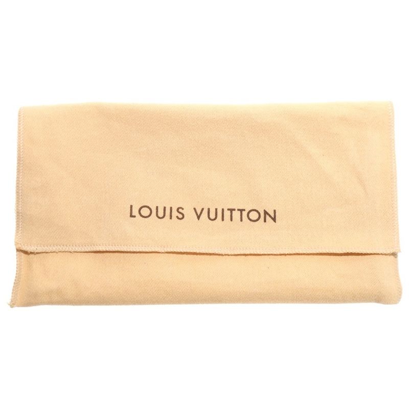 Louis Vuitton Portefeuille Long Monogram Macasa PVC Leather Long