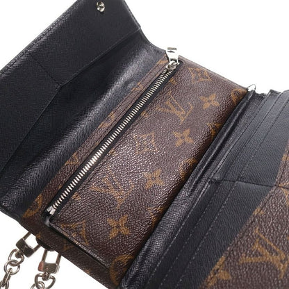 Louis Vuitton Portefeuille Long Monogram Macasa PVC Leather Long