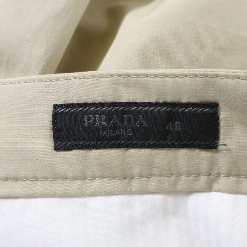PRADA Sand Cotton Pant Sand Cotton Pants Beige Spg29 S182 10HY
