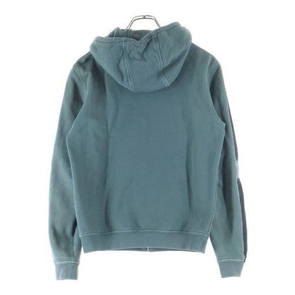 HERMES Cotton Sweatshirt Zip Up Parka - Green