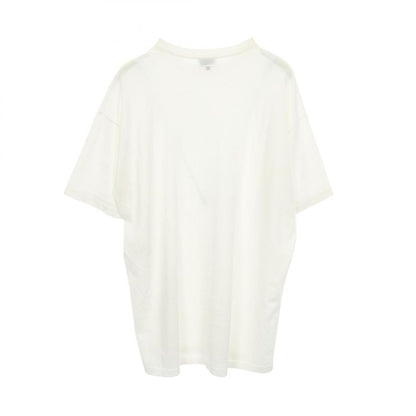 CHANEL Short Sleeve T-shirt Star-coco Mark Oversize P76443k10987 White Cotton