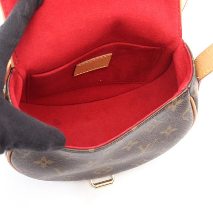Louis Vuitton Shoulder Bag Tambourine M44860 PVC Coated Canvas Leather Tambourin