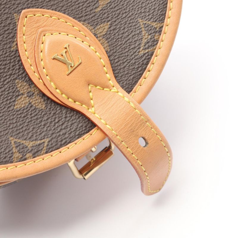 Louis Vuitton Shoulder Bag Tambourine M44860 PVC Coated Canvas Leather Tambourin
