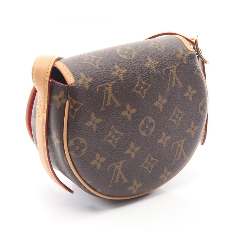 Louis Vuitton Shoulder Bag Tambourine M44860 PVC Coated Canvas Leather Tambourin