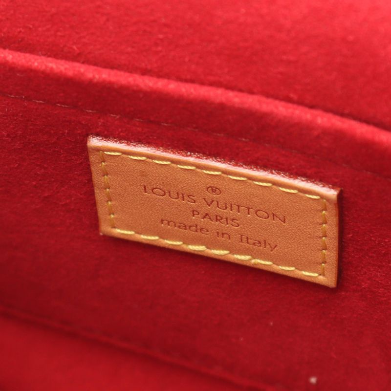 Louis Vuitton Shoulder Bag Tambourine M44860 PVC Coated Canvas Leather Tambourin
