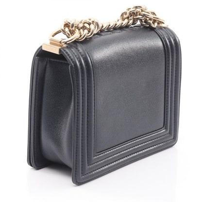 CHANEL Shoulder Bag Beautiful CHANEL As3018 Navy Leather Beautiful CHANEL Chain