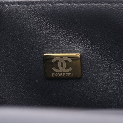 CHANEL Shoulder Bag Beautiful CHANEL As3018 Navy Leather Beautiful CHANEL Chain