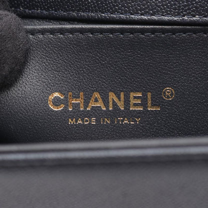 CHANEL Shoulder Bag Beautiful CHANEL As3018 Navy Leather Beautiful CHANEL Chain
