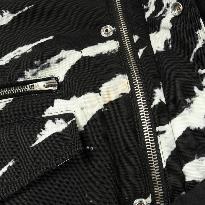 CELINE Tie Dye Blouson Jacket 2w719839s Black Nylon Jacket Men's B