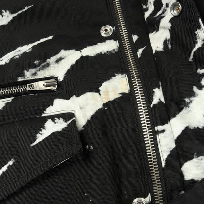 CELINE Tie Dye Blouson Jacket 2w719839s Black Nylon Jacket Men's B