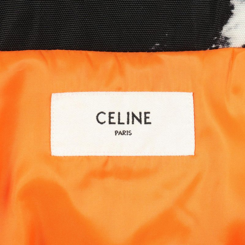 CELINE Tie Dye Blouson Jacket 2w719839s Black Nylon Jacket Men's B